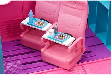Barbie, Dreamhouse Adventures, Avion de vis, set de joaca cu papusa