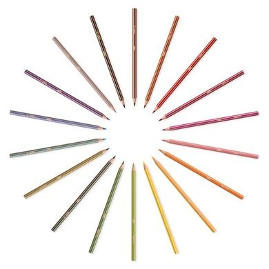 Bic, Kids, Eco Evolution Stripes, creioane, 18 culoare