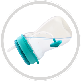 Canpol babies, canita cu pai flip-flap si baza, 350 ml
