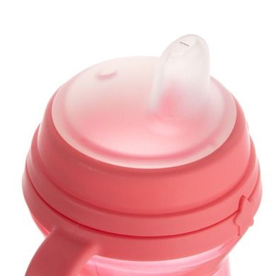 Canpol babies, FirstCup, canita anti-varsare cu duza din silicon, roz, 150 ml