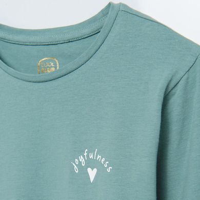 Cool Club, Bluza cu maneca lunga pentru fete, verde, bleumarin, set 2 buc.