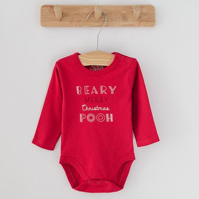 Cool Club, Body cu maneca lunga pentru baieti, mix, imprimeu Winnie the Pooh, set 3 buc.