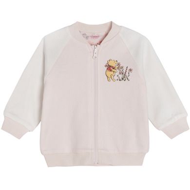 Cool Club, Hanorac pentru fete, cu fermoar, roz, imprimeu Winnie the Pooh