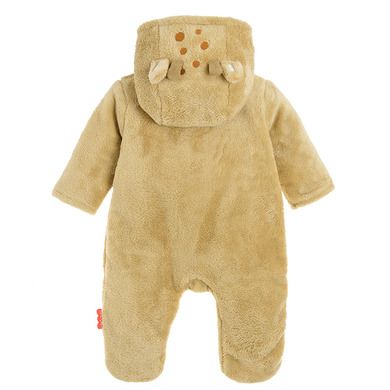 Cool Club, Pijama tip salopeta calduroasa pentru copii, galben, Fisher-Price