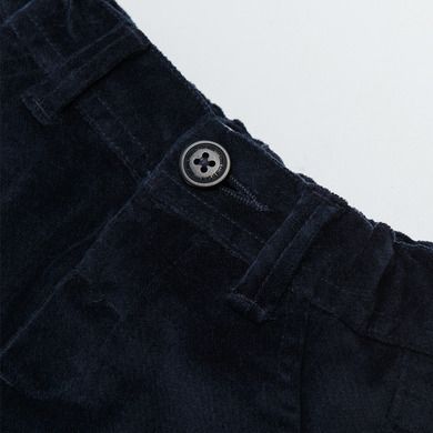 Cool Club, Set pentru baieti, camasa cu maneca lunga si pantaloni din material textil, alb-bleumarin, imprimeu masini