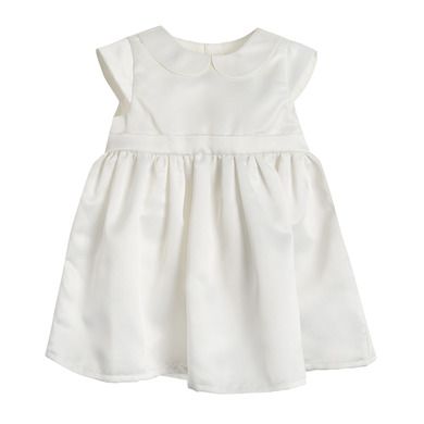 Cool Club, Set pentru fetite, geaca din blanita si rochie, culoare alb