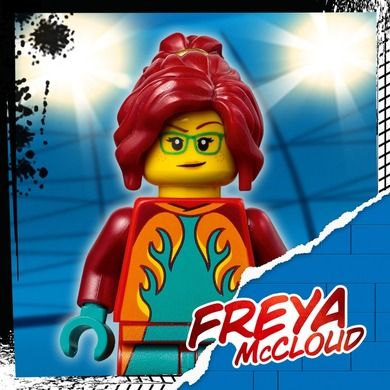 LEGO City, Motocicleta de cascadorie pentru pompieri, 60311