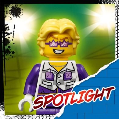 LEGO City, Motocicleta de cascadorie pentru selfie, 60309