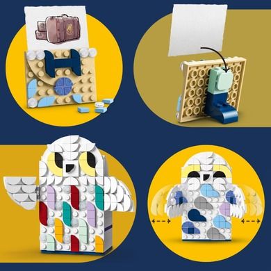 LEGO DOTS, Suport pentru creioane Hedwig, 41809