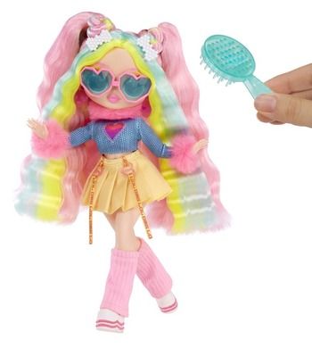 L.O.L. Surprise O.M.G., Sunshine Makeover, Bubblegum DJ, papusa fashion