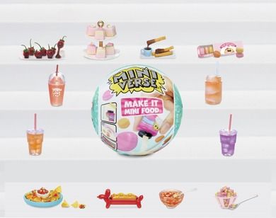 MGA's Miniverse Food, Cafe, set surpriza, 1 buc.