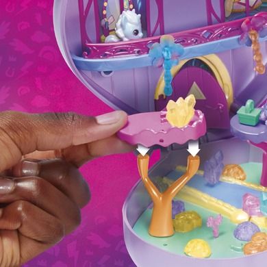 My Little Pony, Mini World Magic, Bridlewood Forest, set cu figurine si accesorii