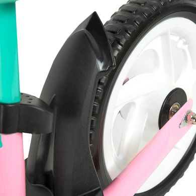Smiki, bicicleta de echilibru, roz-menta