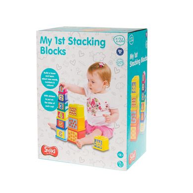 Smiki, My 1st Stacking Blocks, Cifre, piramida din elemente