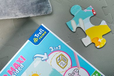 Trefl, Purcelusa Peppa, Super Maxi, puzzle, 24 piese