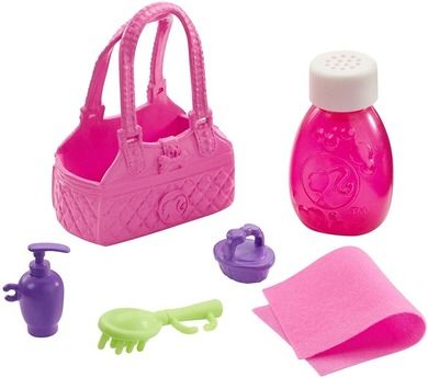 Barbie, Baie pentru caini, set de joaca cu papusa si accesorii