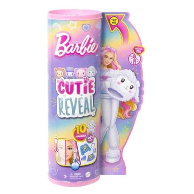 Barbie, Cutie Reveal, papusa oaie si accesorii