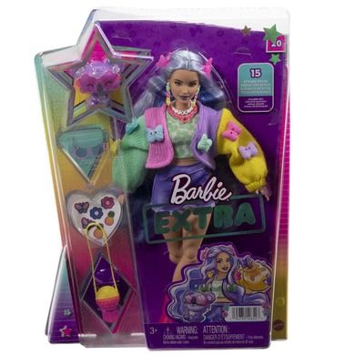 Barbie, Extra Fashion, papusa cu figurina de animal si accesorii #20