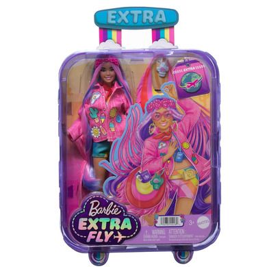 Barbie, Extra Fly, papusa Hippie cu accesorii
