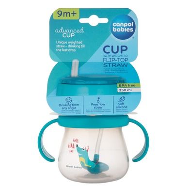 Canpol babies, canita cu pai flip-flap si baza, 250 ml