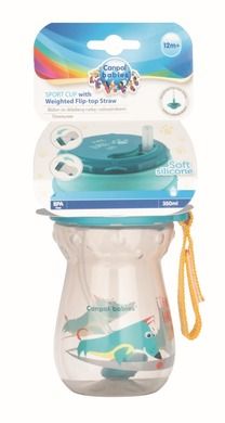 Canpol babies, canita cu pai flip-flap si baza, 350 ml