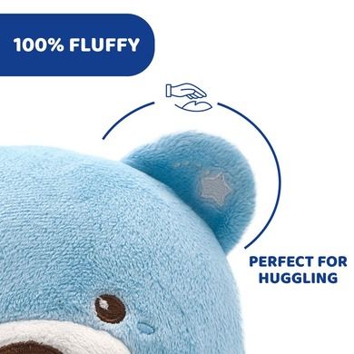 Chicco, First Dreams, Ursulet cu proiector, albastru