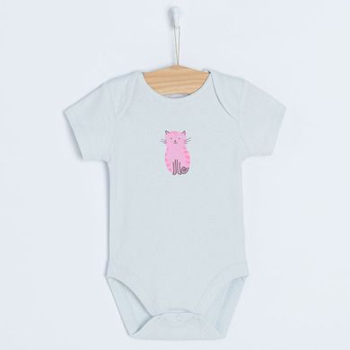 Cool Club, Body cu maneca scurta pentru fete, mix, set, 5 buc.