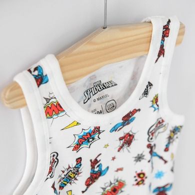 Cool Club, Maiou pentru baieti, mix de culori, set 3 buc., imprimeu Spider-Man