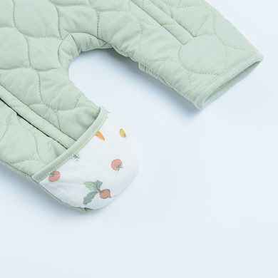 Cool Club, Pijama calduroasa tip salopeta pentru bebelusi, menta verde