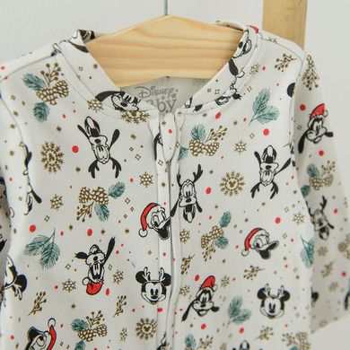 Cool Club, Pijama tip salopeta pentru baieti, mix, imprimeu Disney, set 2 buc.