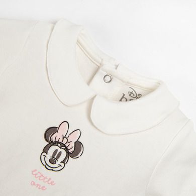 Cool Club, Set pentru fete, body cu maneca lunga, sarafan pentru fete, mix de culori, imprimeu Minnie Mouse