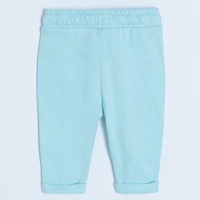 Cool Club, Set pentru fete, Body cu maneca scurta, Pantaloni trening, ecru-menta verde