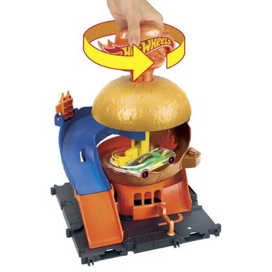 Hot Wheels City, Downtown Burger Drive-Thru, set de joaca