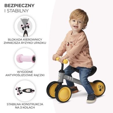 Kinderkraft, Cutie, mini-tricicleta bicicleta, roz