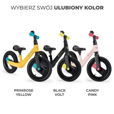 Kinderkraft, GoSwift, bicicleta fara pedale, galben