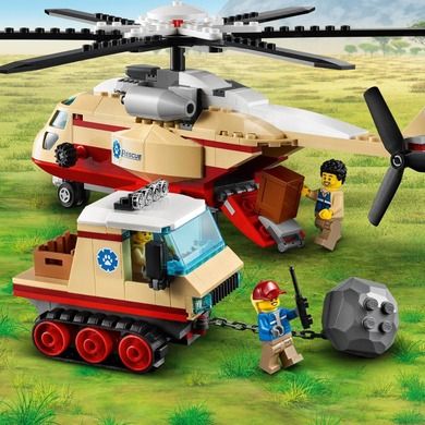 LEGO City Stunt, Operatiune de salvare a animalelor salbatice, 60302