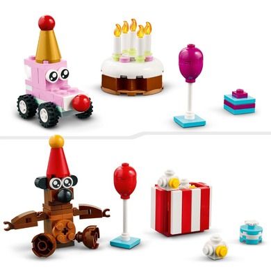 LEGO Classic, Cutie de petrecere creativa, 11029
