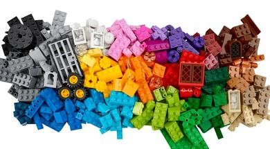 LEGO Classic, Cutie mare de constructie creativa LEGO, 10698