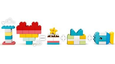 LEGO DUPLO Classic, Cutie pentru creatii distractive, 10909