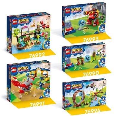 LEGO Sonic the Hedgehog, Atelierul lui Tails si avion Tornado, 76991