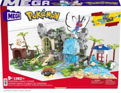 MEGA Pokemon, Marea aventura in jungla, 1362 piese, set
