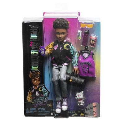 Monster High, Clawd Wolf, papusa