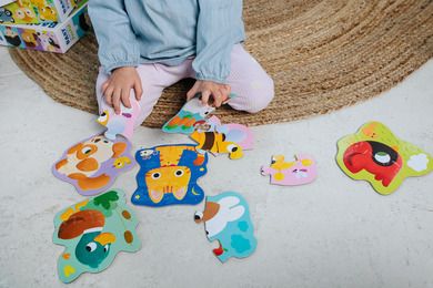 Trefl, Purcelusa Peppa, Super Giant, puzzle, 15 piese