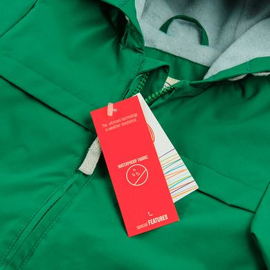 Cool Club, Geaca cu gluga pentru baieti, verde