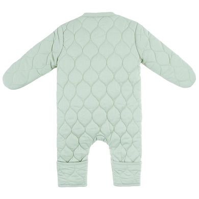 Cool Club, Pijama calduroasa tip salopeta pentru bebelusi, menta verde