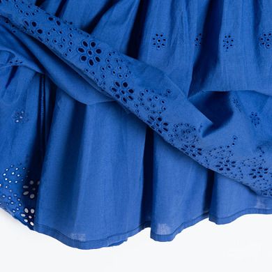 Cool Club, Rochie cu maneca scurta pentru fete, albastru inchis