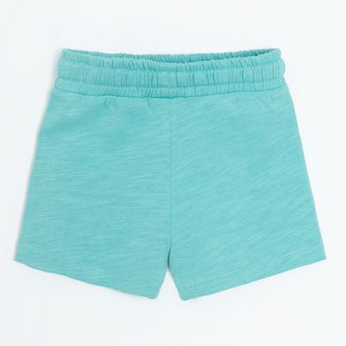Cool Club, Set pentru baieti, Tricou, Pantaloni scurti, bej-turcoaz
