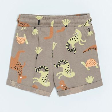 Cool Club, Set pentru baieti, Tricou, Pantaloni scurti, portocaliu-gri
