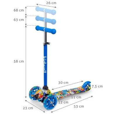 Kidwell, Uno Monsters, trotineta cu 3 roti