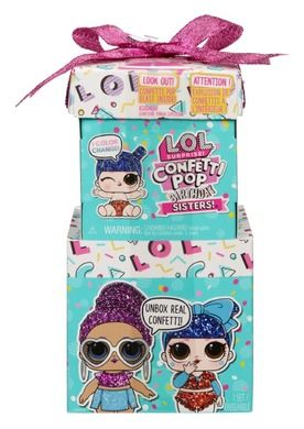 L.O.L. Surprise, Confetti Pop Birthday Sisters, papusi surpriza